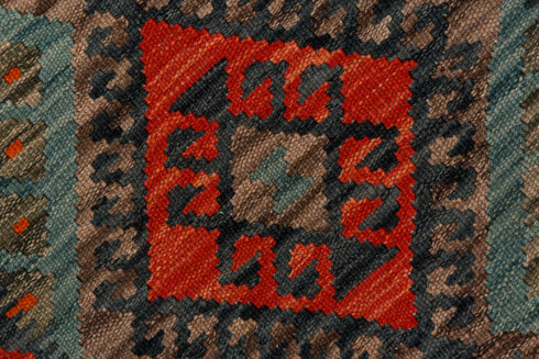 Vintage Kilim Runner Rug (2' x 9')