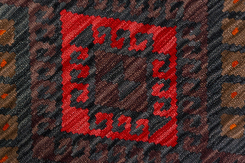 Vintage Kilim Runner Rug (2' x 9')