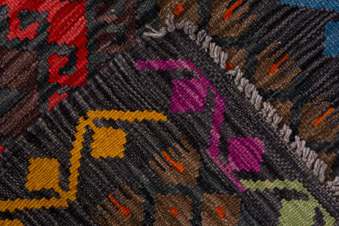 Vintage Kilim Runner Rug (2' x 9')