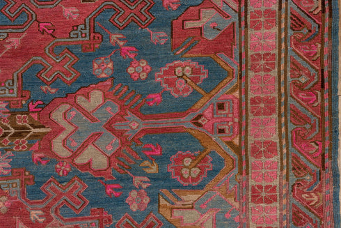 Antique Sumak Area Rug (6' x 11')