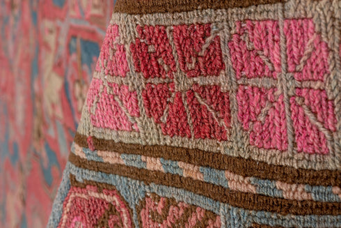 Antique Sumak Area Rug (6' x 11')