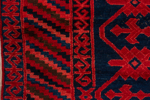 Antique Khotan Runner Rug (4' x 10')