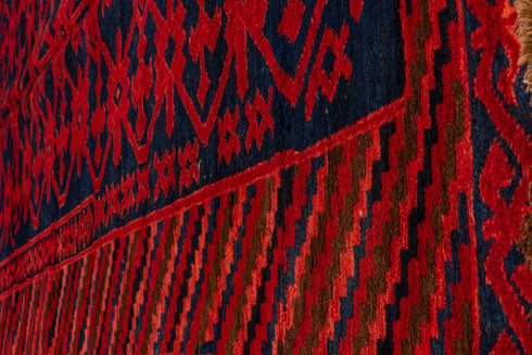 Antique Khotan Runner Rug (4' x 10')