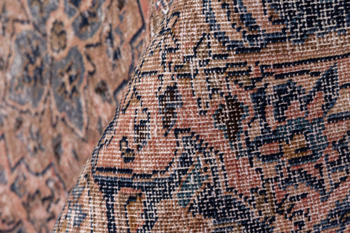 Vintage Distressed Area Rug (9' x 12')