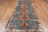Vintage Distressed Runner Rug (4' x 12')