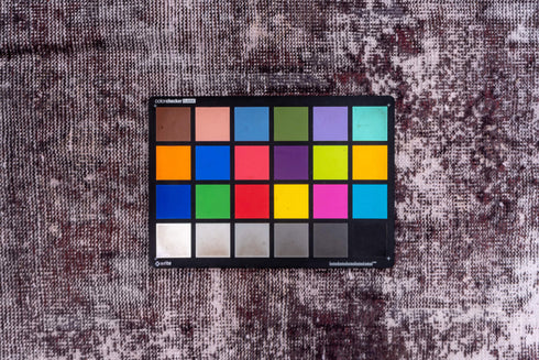 Vintage Distressed Area Rug (4' x 5')