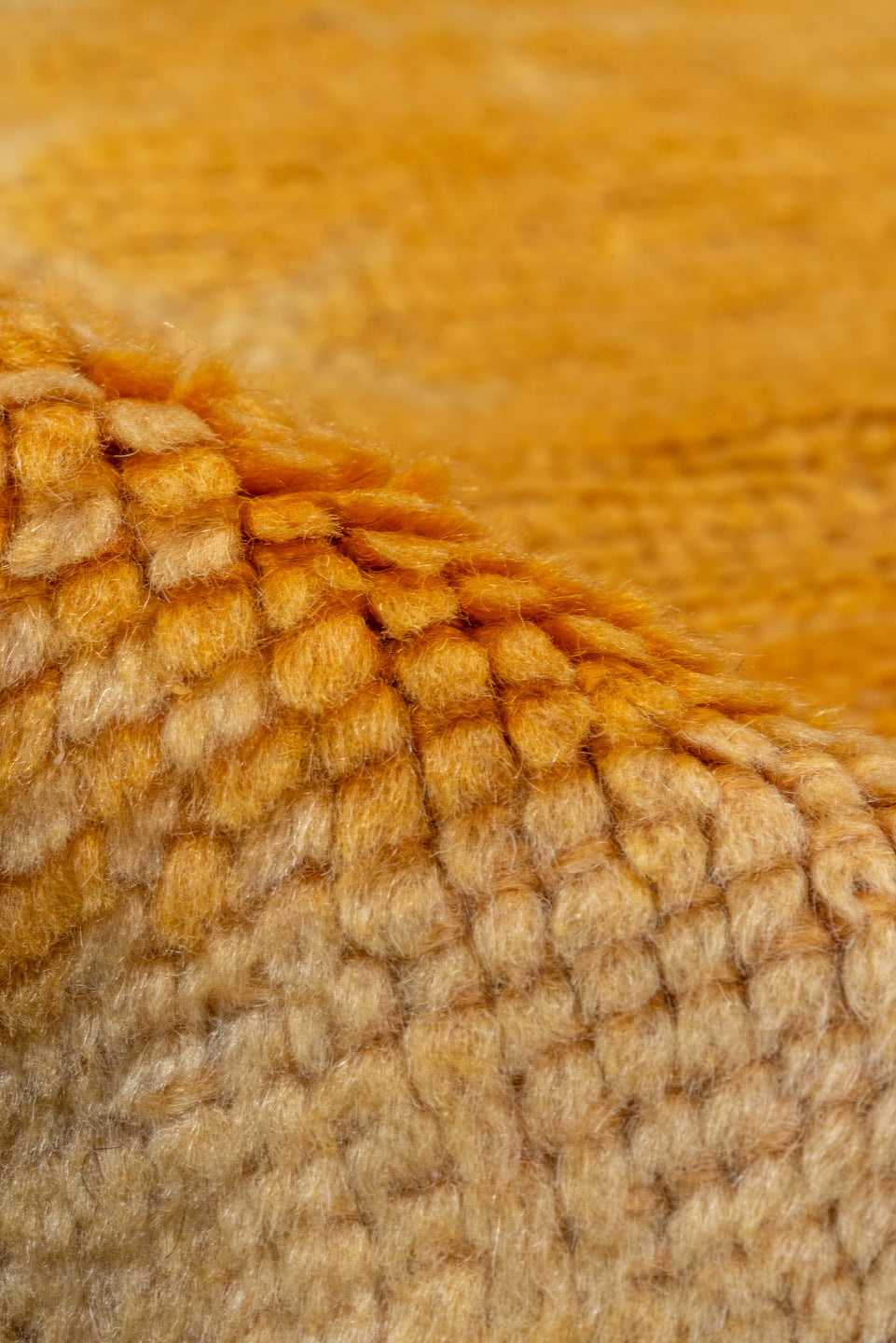 6' x 10' one-of-a-kind handmade vintage Moroccan large size rug. Color palette: brown, yellow, off-white, gray, tan