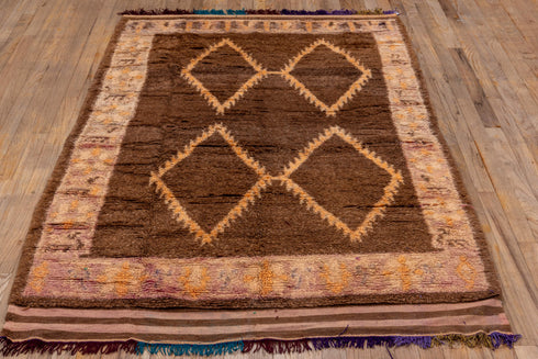 Vintage Moroccan Area Rug (4' x 7')