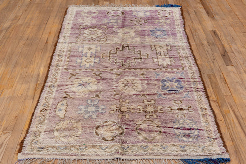 Vintage Moroccan Runner Rug (3' x 8')