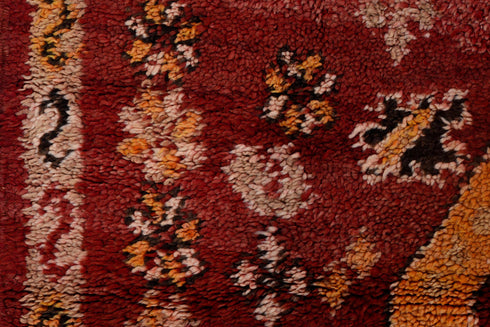 Antique Moroccan Area Rug (5' x 9')