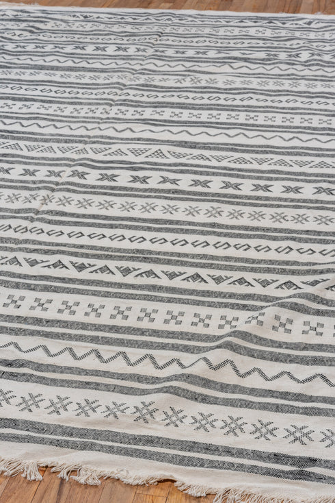 Vintage Cactus Kilim Area Rug (6' x 9')