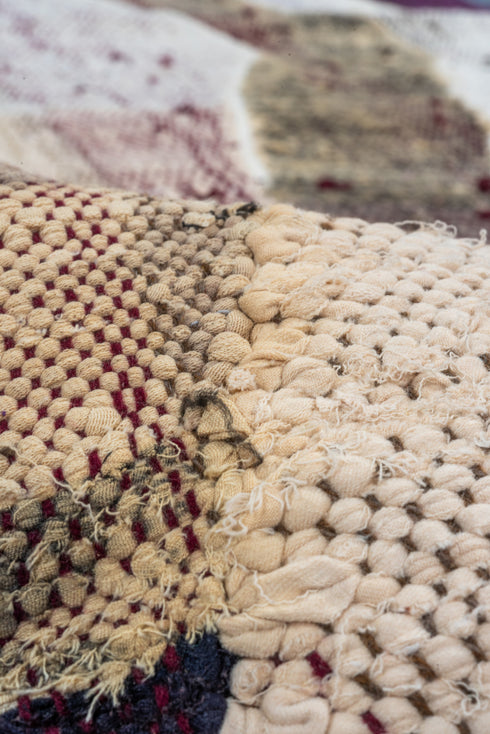 Vintage Rag Rug Area Rug (4' x 8')