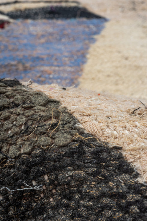 Vintage Rag Rug Area Rug (4' x 8')