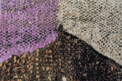 Vintage Rag Rug Area Rug (4' x 8')