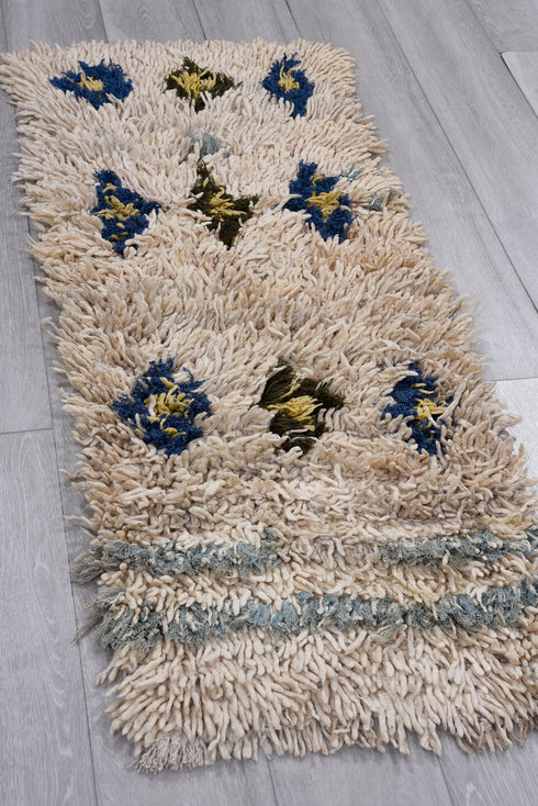 Vintage Moroccan Area Rug (2' x 4')