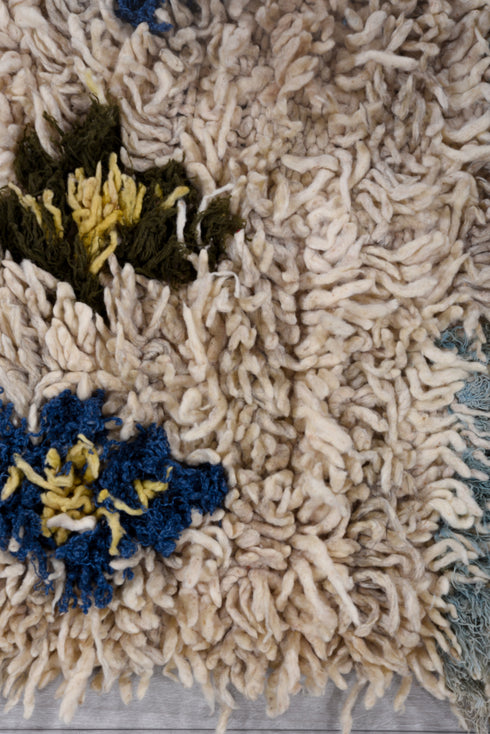 Vintage Moroccan Area Rug (2' x 4')