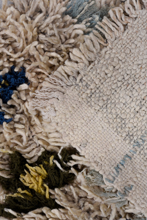 Vintage Moroccan Area Rug (2' x 4')