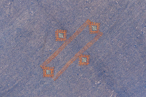 Vintage Cactus Kilim Area Rug (6' x 9')