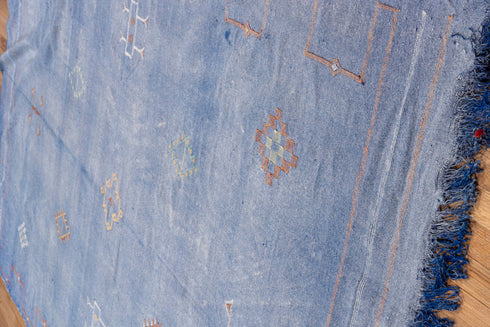 Vintage Cactus Kilim Area Rug (6' x 9')