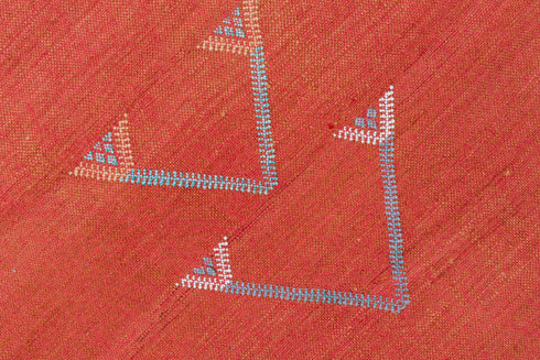 Vintage Cactus Kilim Area Rug (6' x 9')