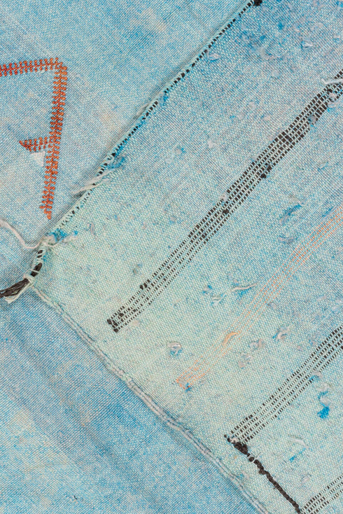 Vintage Cactus Kilim Area Rug (4' x 7')