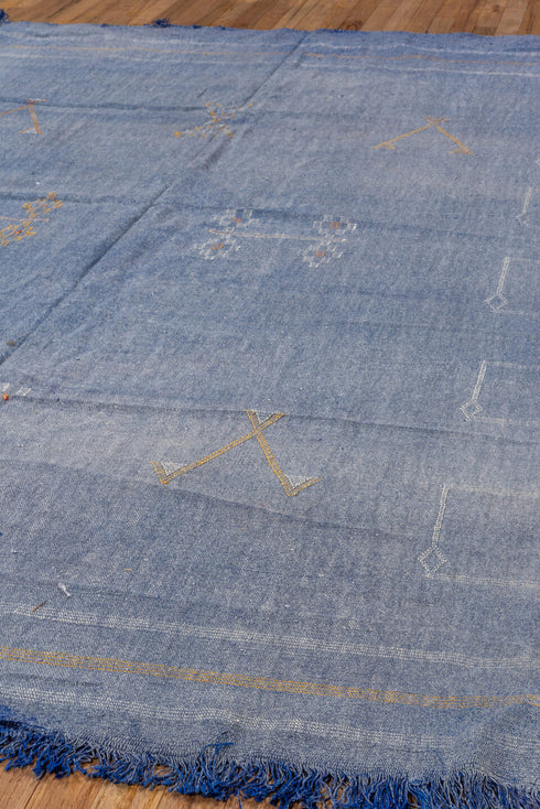 Vintage Cactus Kilim Area Rug (5' x 8')