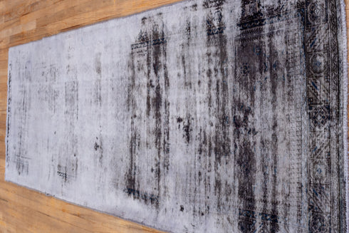 Vintage Overdyed Runner Rug (3' x 10')