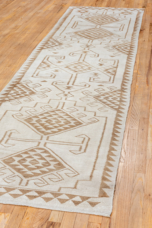 Antique Kilim Runner Rug (3' x 11')
