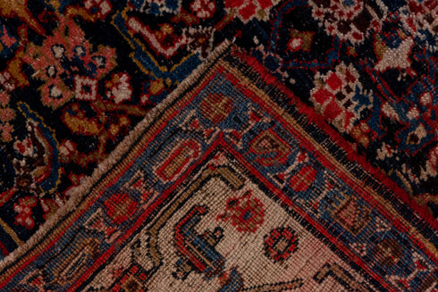 Antique Bidjar Runner Rug (4' x 12')
