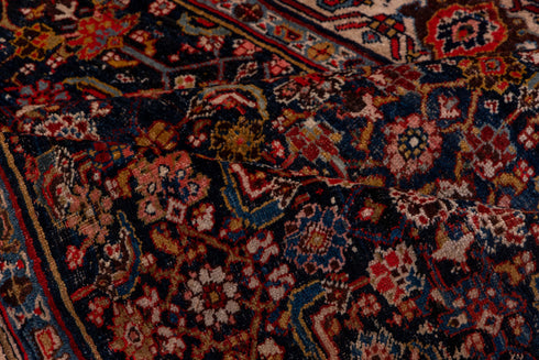 Antique Bidjar Runner Rug (4' x 12')