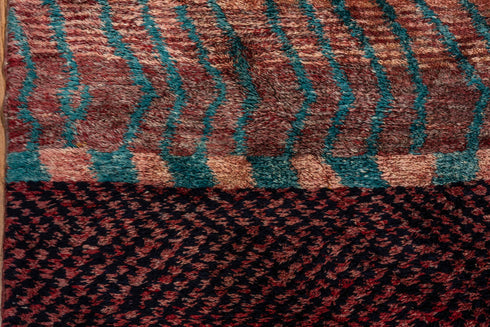 Vintage Moroccan Area Rug (10' x 14')