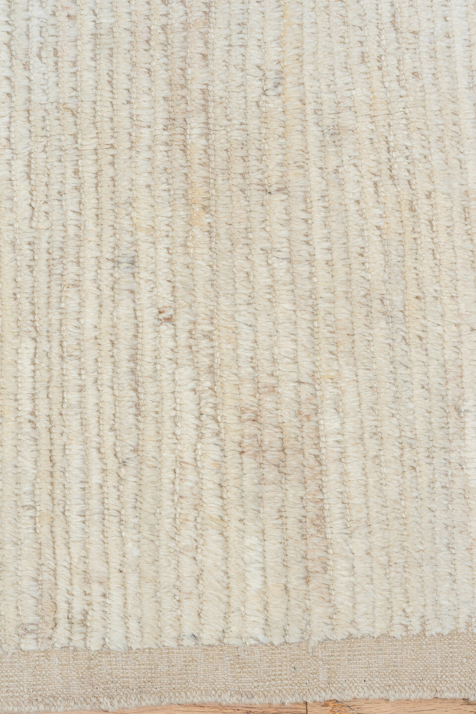 3' x 10' one-of-a-kind handmade vintage Tulu runner rug. Color palette: off-white, light gray, gray, brown, pink, white