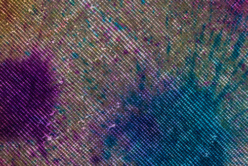 Vintage Overdyed Runner Rug (3' x 10')