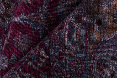 Vintage Overdyed Runner Rug (2' x 12')