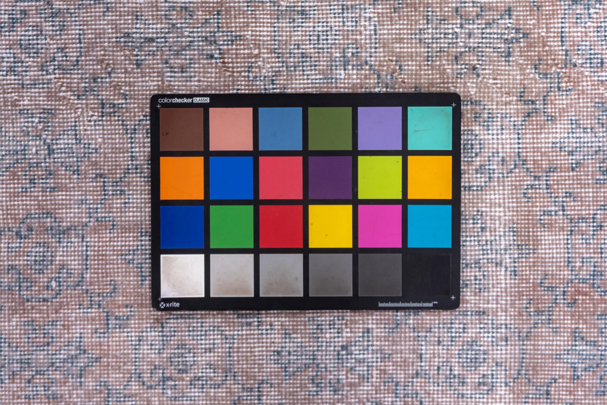 3' x 6' one-of-a-kind handmade vintage Overdyed small size rug. Color palette: dark gray, gainsboro, gray, light gray