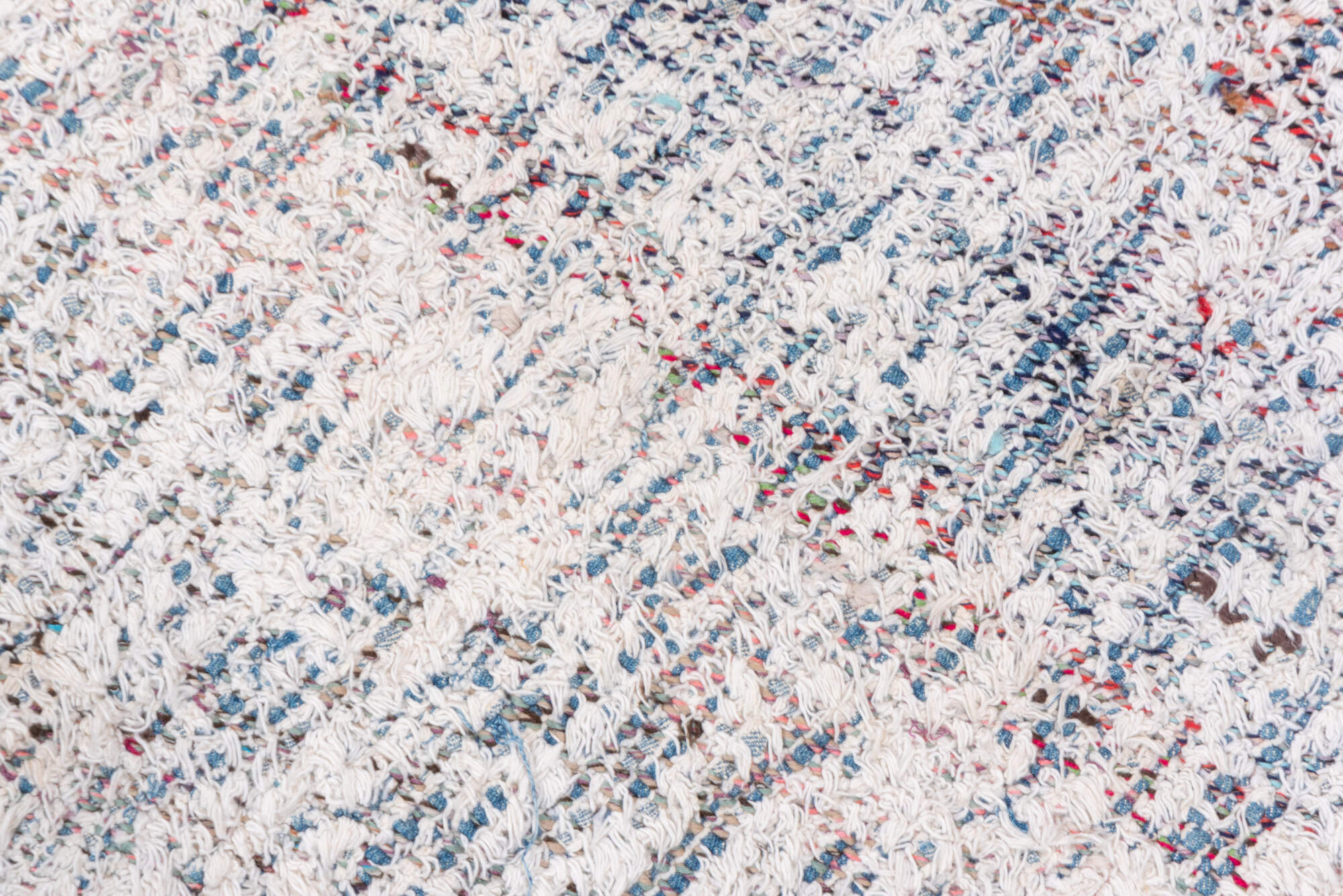 5' x 8' one-of-a-kind handmade vintage Kilim medium size rug. Color palette: dark gray, gainsboro, gray, light gray, linen