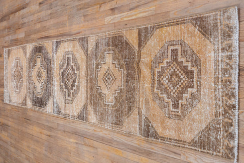 Vintage Oushak Runner Rug (2' x 12')