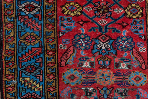 Vintage Heriz Runner Rug (2' x 13')