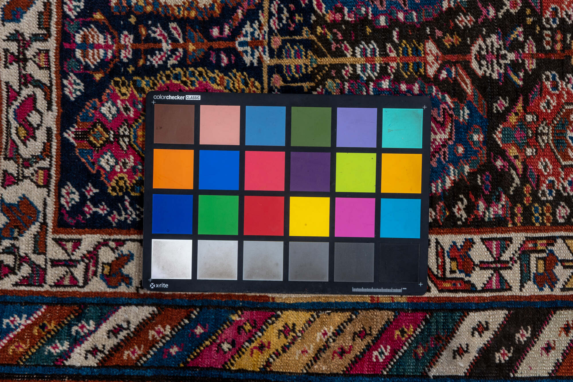 3' x 10' one-of-a-kind handmade vintage Shirvan runner rug. Color palette: black, blue, brown, fiord, gray, light gray