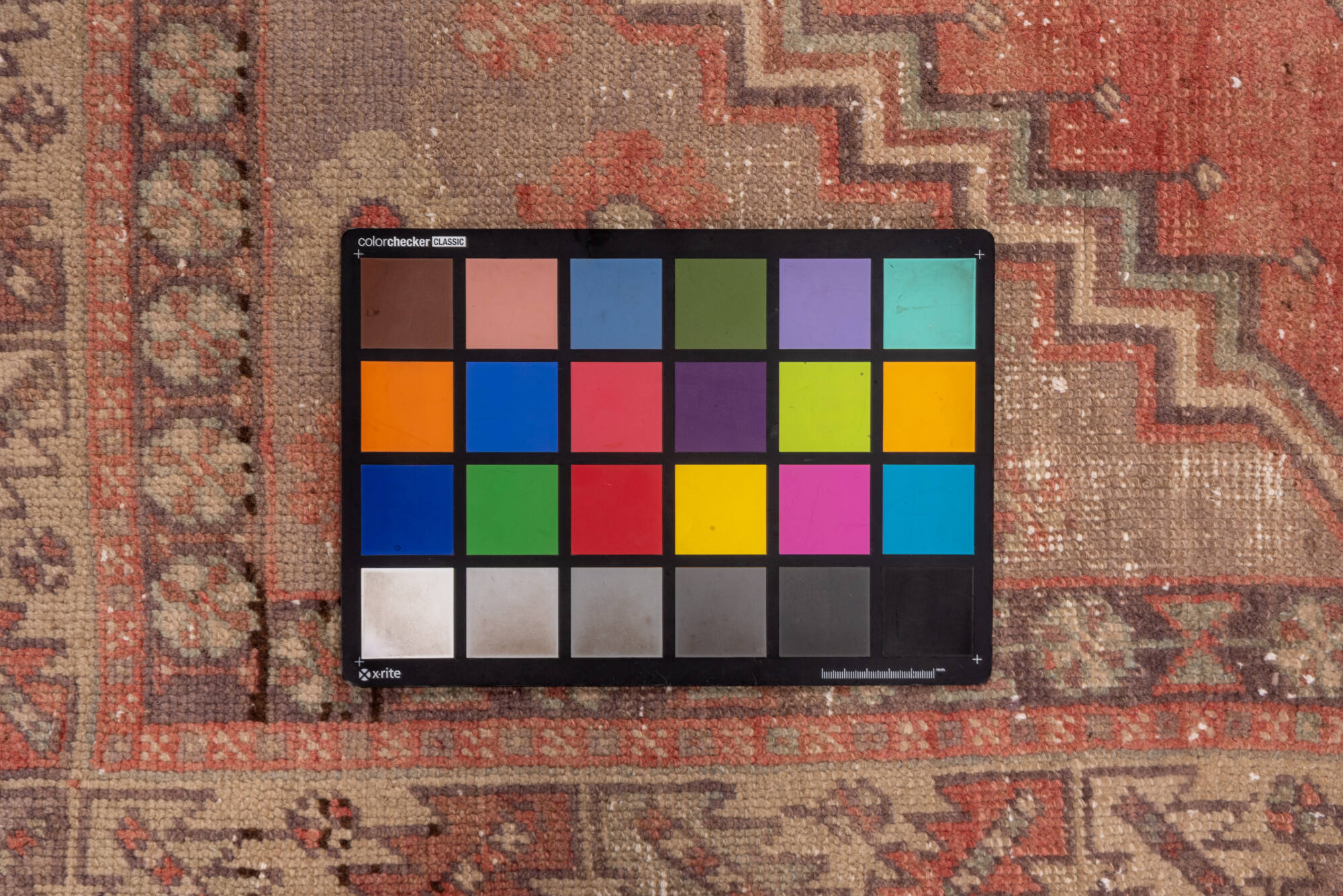 3' x 6' one-of-a-kind handmade vintage Oushak small size rug. Color palette: brown, gray, off-white, pink, snow, white