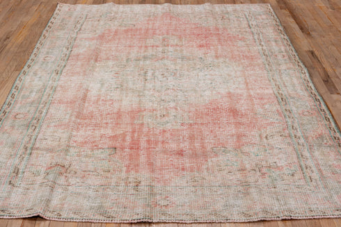 Vintage Oushak Area Rug (6' x 9')