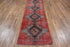 Vintage Oushak Runner Rug (3' x 13')