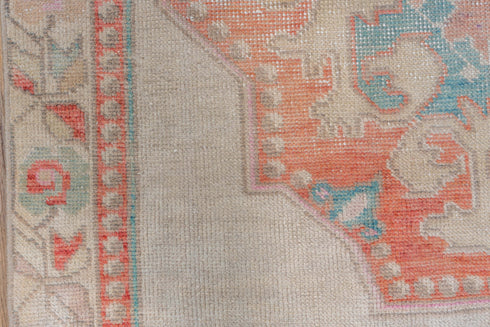 Vintage Oushak Area Rug (4' x 7')