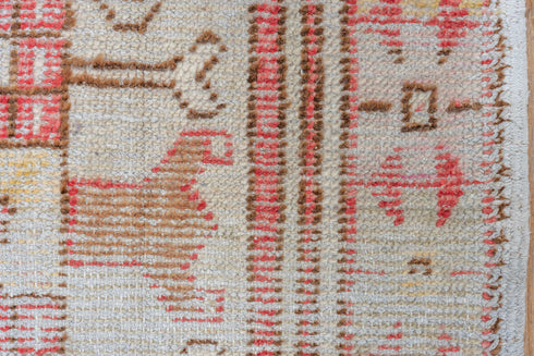 Vintage Oushak Area Rug (2' x 3')