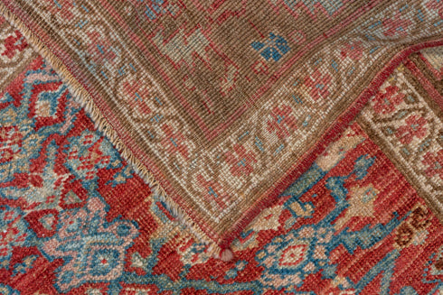 Vintage Bidjar Runner Rug (3' x 13')