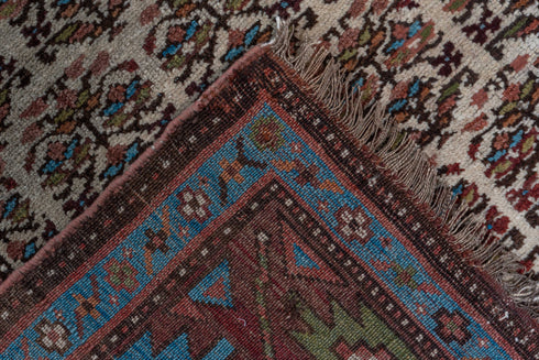 Vintage Kurd Runner Rug (3' x 16')