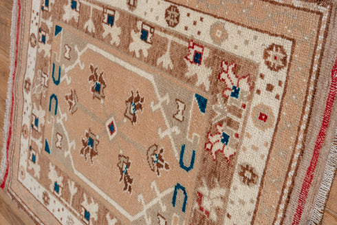 Vintage Oushak Area Rug (2' x 3')
