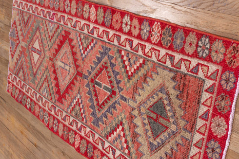 Vintage Oushak Runner Rug (2' x 6')