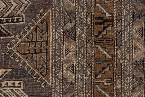 Vintage Afghan Area Rug (7' x 9')