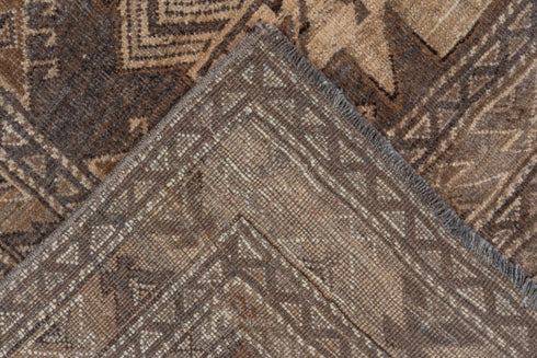 Vintage Afghan Area Rug (7' x 9')